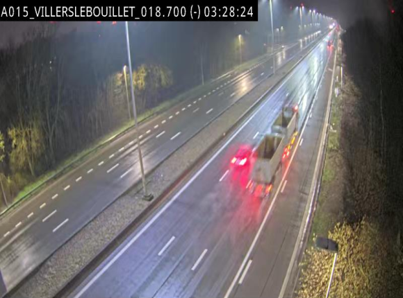 Webcam autoroute Belgique - Villers-le-Bouillet - E42 direction Liège - BK 18.7