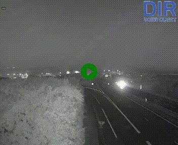 Webcam au début de l'A84 sur le périphérique Ouest de Caen (N814) à hauteur de la sortie 9, Porte de Bretagne
