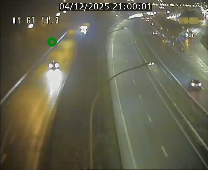 Traffic live webcam Luxembourg Senningerberg - A1 direction Allemagne - BK 11.3