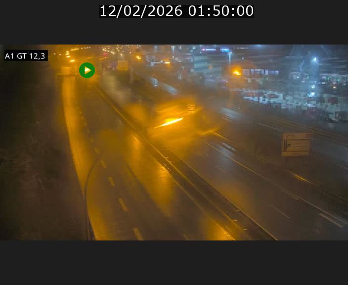 Traffic live webcam Luxembourg Senningerberg - A1 direction Allemagne - BK 12.3