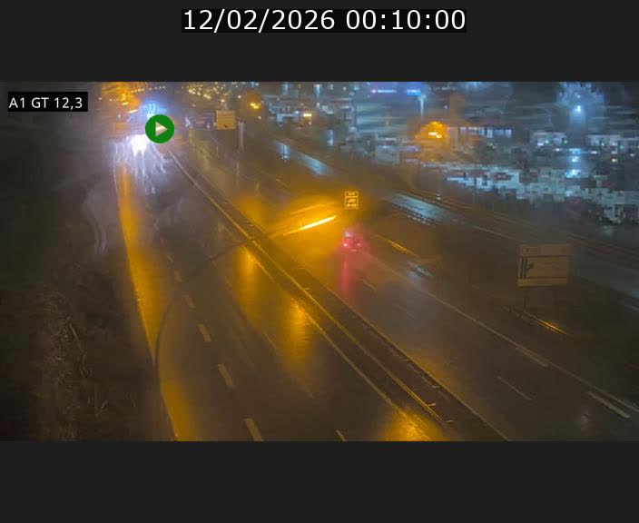 Traffic live webcam Luxembourg Senningerberg - A1 direction Allemagne - BK 12.3
