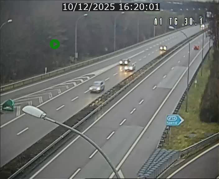 Traffic live webcam Luxembourg Grevenmacher - A1 direction Luxembourg - BK 30.1