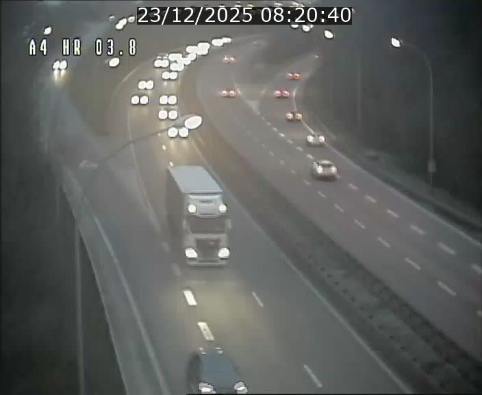 Webcam traffic A4 Luxembourg - BK 3.8 - Leudelange (direction Esch sur Alzette)