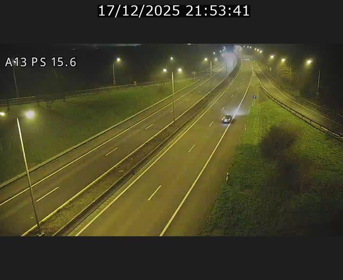 Traffic live webcam Luxembourg Kayl - A13 direction Dudelange - BK 15.6