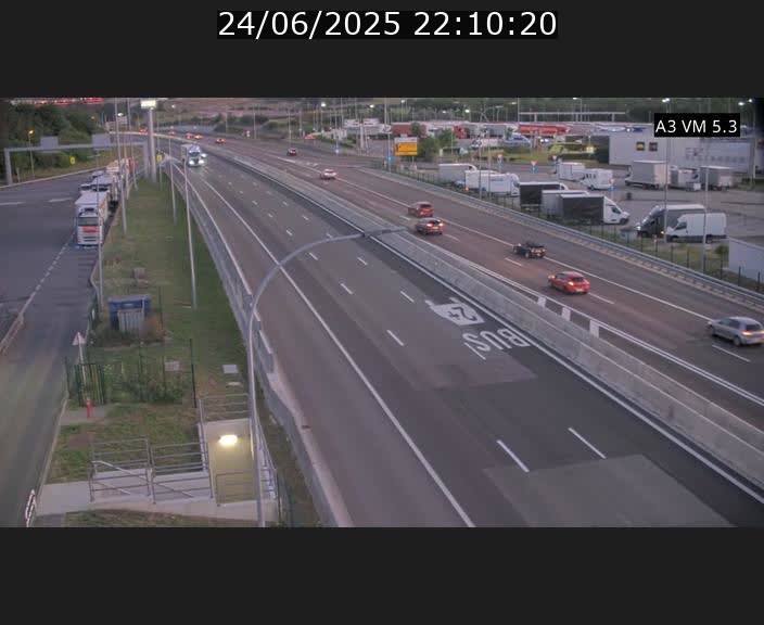 Traffic live webcam Luxembourg Aire de Berchem - A3 - BK 5 - direction France
