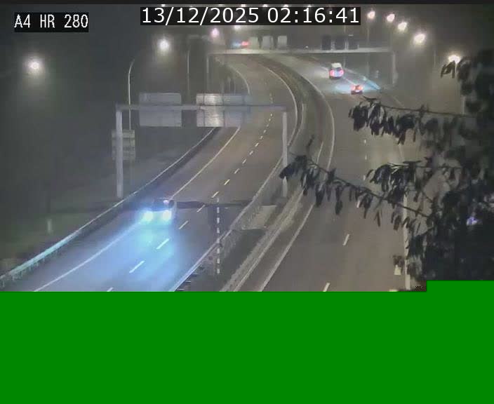 Webcam traffic A4 Luxembourg - BK 0.2 - P+R Bouillon (direction Luxembourg)