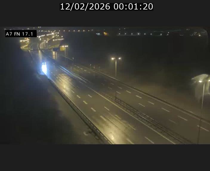 Caméra trafic Luxembourg - A7, Merscherbierg direction Mersch