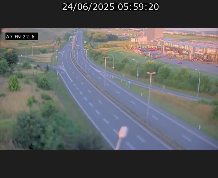Caméra trafic Luxembourg - A7, Colmar-berg direction Mersch