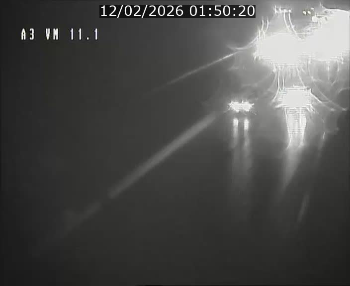 Webcam à la frontière franco-luxembourgeoise, avant la Croix de Bettembourg - BK 11.1 - direction Luxembourg-ville