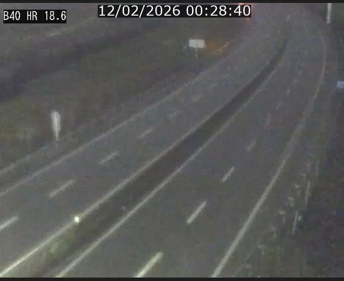 Webcam sur la route de liaison entre Micheville et Esch-Belval à la frontière entre le Luxembourg et la France. Vue orientée vers la Lorraine.
