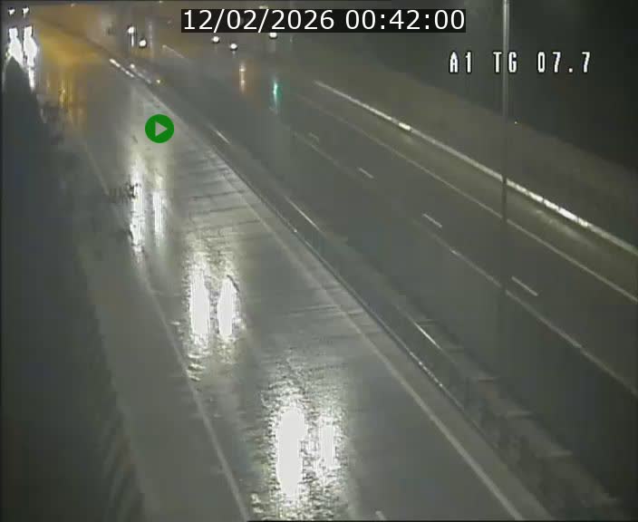 Traffic live webcam Luxembourg Kirchberg - A1 direction Luxembourg-ville - BK 7.7