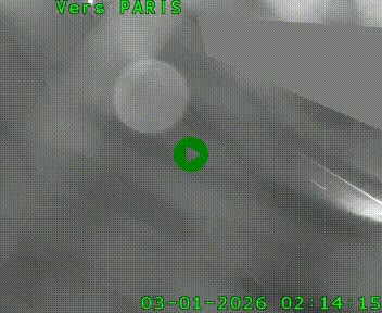 Caméra routière sur l'autoroute A20 à Saint-Pardoux-l'Ortigier, à la jonction avec l'A89. Vue orientée vers Paris