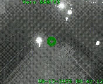 Webcam N147 au nord de Poitiers et à la jonction avec la A10