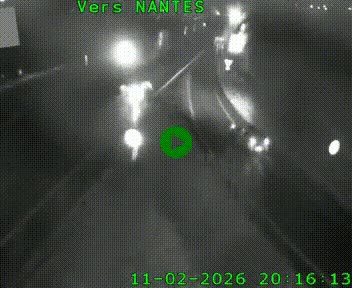 Webcam N147 au nord de Poitiers et à la jonction avec la A10