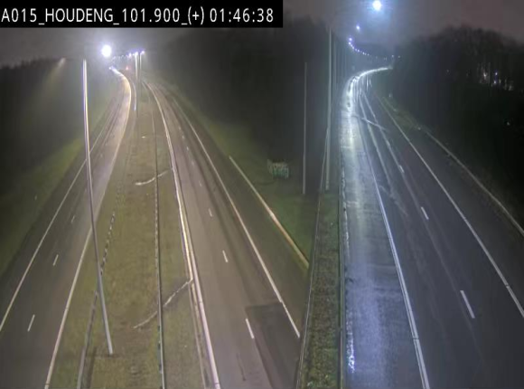 Webcam autoroute Belgique - Houdeng-Goegnies - Jonction E19/E42 direction Tournai/Mons - BK 101.85