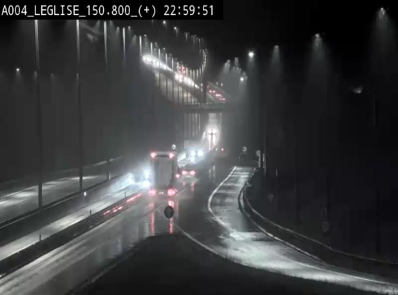Caméra autoroute Belgique - Côte de Léglise, E411(A4) direction Luxembourg