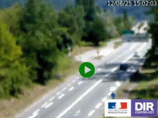 Webcam info trafic à proximité de Vizille sur la N85, au niveau du point de vue du Saut du Moine à Champagnier