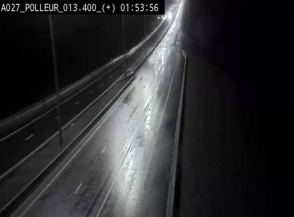 Webcam sur l'A27/E42 à hauteur du Viaduc de Polleur, juste après l'aire de Polleur