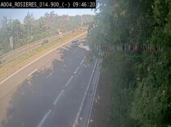Webcam traffic E411(A4) - BK 14.4 - Rosières