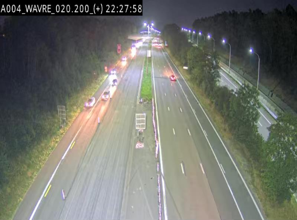 Webcam @ Wavre-sud KP 19.6, A4/E411