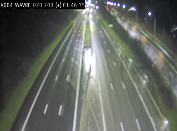 Webcam @ Wavre-sud KP 19.6, A4/E411