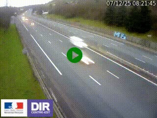 Webcam routière à Saint-Etienne-Terrenoire sur la RN88 avant la jonction entre l'A72 et le Boulevard Périphérique de Saint-Etienne