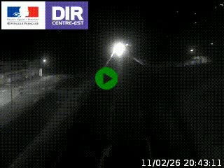 Web cam sur la N90 à Aime, en provenance de Bourg-Saint-Maurice et en direction d'Albertville