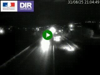 Caméra autoroute à Saint-Etienne (Les Littes) à hauteur du Ikea Saint-Etienne sur l'A72 en direction de Roanne