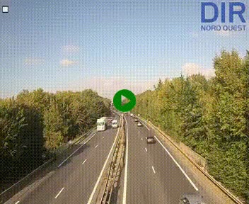 Webcam sur le périphérique de Caen (N814) à l'est de la ville, à Mondeville hauteur de la sortie 2, Presqu'île-Rives de l'Orne, au bout de l'autoroute A13