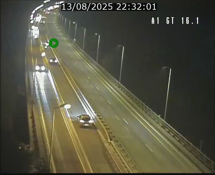 Traffic live webcam Luxembourg Niederanven - A1 direction Allemagne - BK 16.1