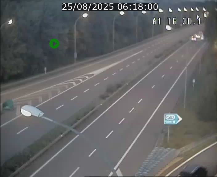 Traffic live webcam Luxembourg Grevenmacher - A1 direction Luxembourg - BK 30.1