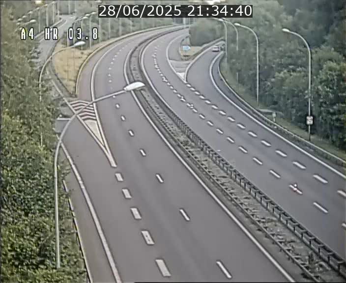 Webcam traffic A4 Luxembourg - BK 3.8 - Leudelange (direction Esch sur Alzette)