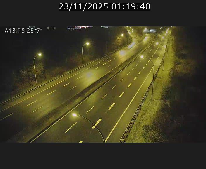 Traffic live webcam Luxembourg Frisange - A13 direction Allemagne - BK 26
