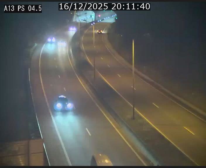 Traffic live webcam Luxembourg Differdange - A13 direction Esch-sur-Alzette - BK 4.5
