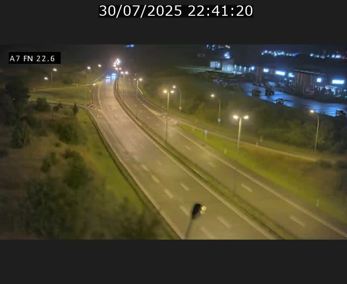 Caméra trafic Luxembourg - A7, Colmar-berg direction Mersch