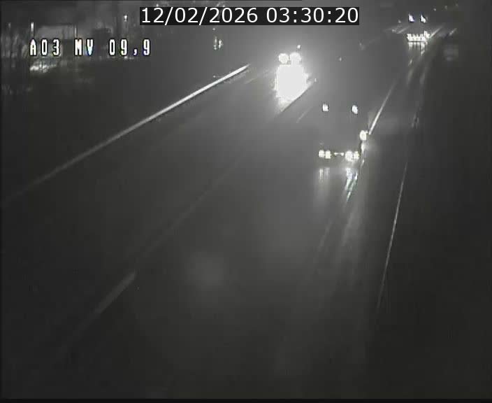 Webcam Autoroute à la Croix de Bettembourg - A3 - BK 9.9 - direction Luxembourg-Ville