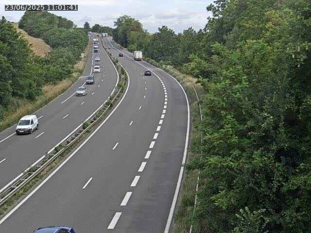 Caméra autoroute France - A33, Rosières direction Lunéville