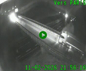 Clone of Caméra routière sur l'autoroute A20 au nord de Limoges, à la jonction avec la N520. Vue orientée vers Paris