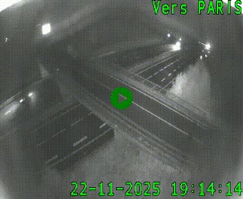 Clone of Caméra routière sur l'autoroute A20 au nord de Limoges, à la jonction avec la N520. Vue orientée vers Paris