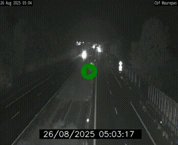 Webcam sur le périphérique de Rennes (N136) à hauteur de Maurepas, au nord de la ville