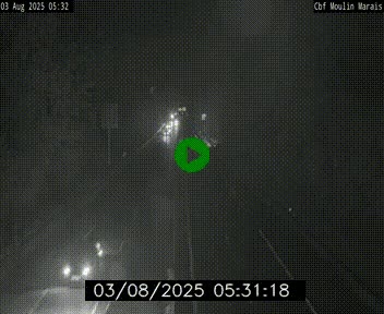 Webcam sur le périphérique de Nantes (N844) entre la Porte de Saint-Luce et la Porte d'Anjou, à l'est de la ville