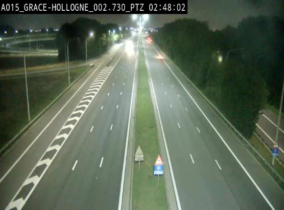 Caméra trafic Belgique - Grâce-Hollogne - E42, jonction avec A604, direction Loncin/Aéroport de Liège -  BK 3.2