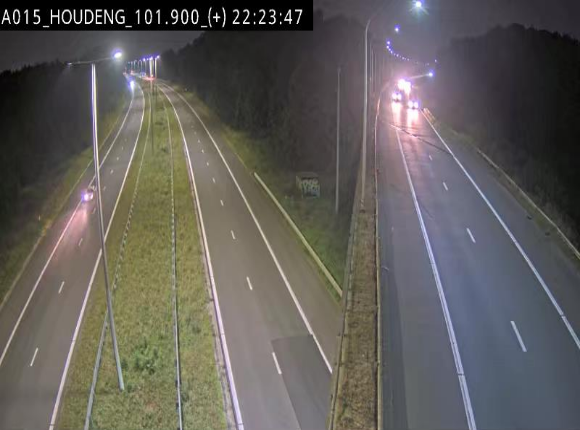 Webcam autoroute Belgique - Houdeng-Goegnies - Jonction E19/E42 direction Tournai/Mons - BK 101.85