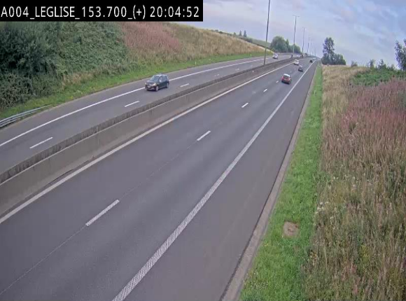 Webcam autoroute E411 à hauteur de Léglise, en direction de Luxembourg