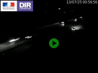 Webcam sur la Nationale 201 à hauteur de la sortie Chambéry-Nord, avant à la jonction entre l'A41 et l'A43, en direction de Lyon
