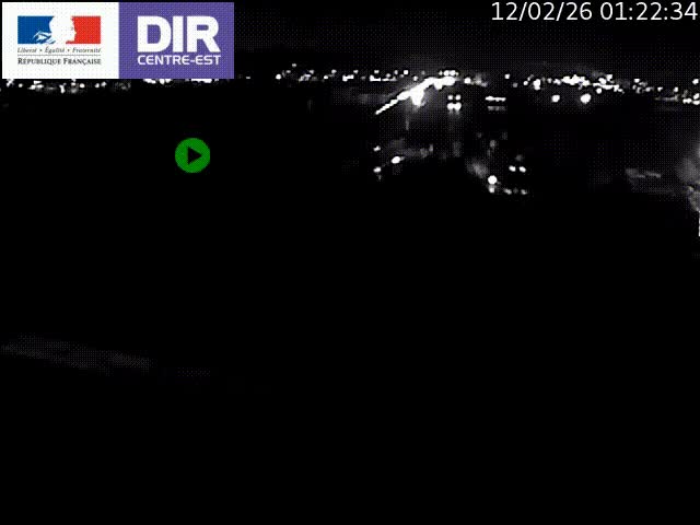 Webcam autoroute sur A450 à Pierre-Bénite en direction de Lyon et de l'autoroute A7