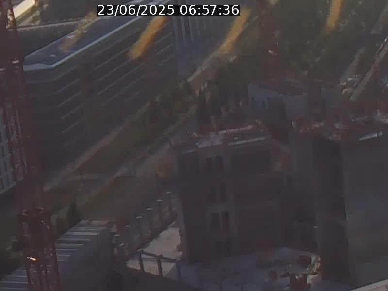 Webcam sur l'avenue John Fitzgerald Kennedy (N51) avec vue orientée vers le Findel