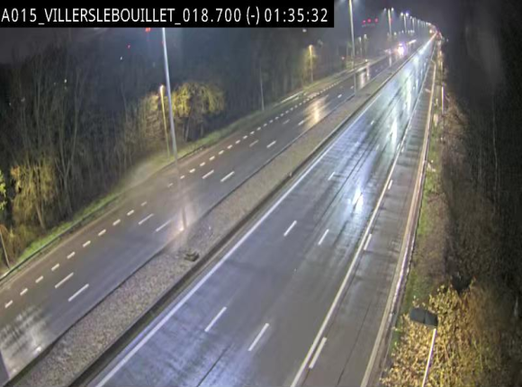 Webcam autoroute Belgique - Villers-le-Bouillet - E42 direction Liège - BK 18.7