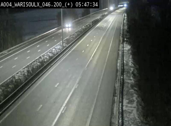 Webcam autoroute Belgique - Warissoulx - E411 - BK 46.2
