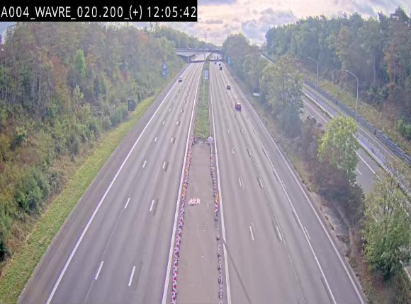 Webcam @ Wavre-sud KP 19.6, A4/E411